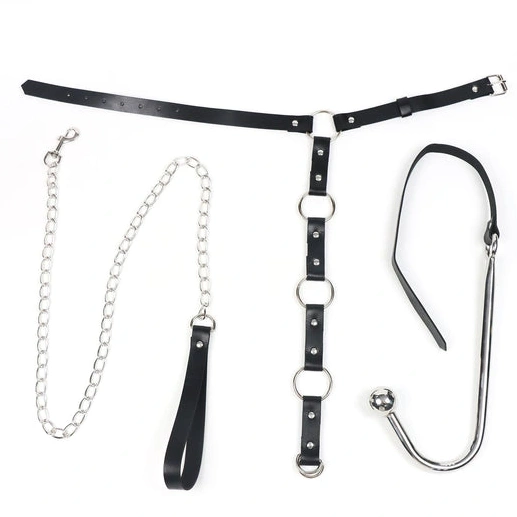 and Leash Anal with Collar 5853 Hook EverydayUse Kinky 0116